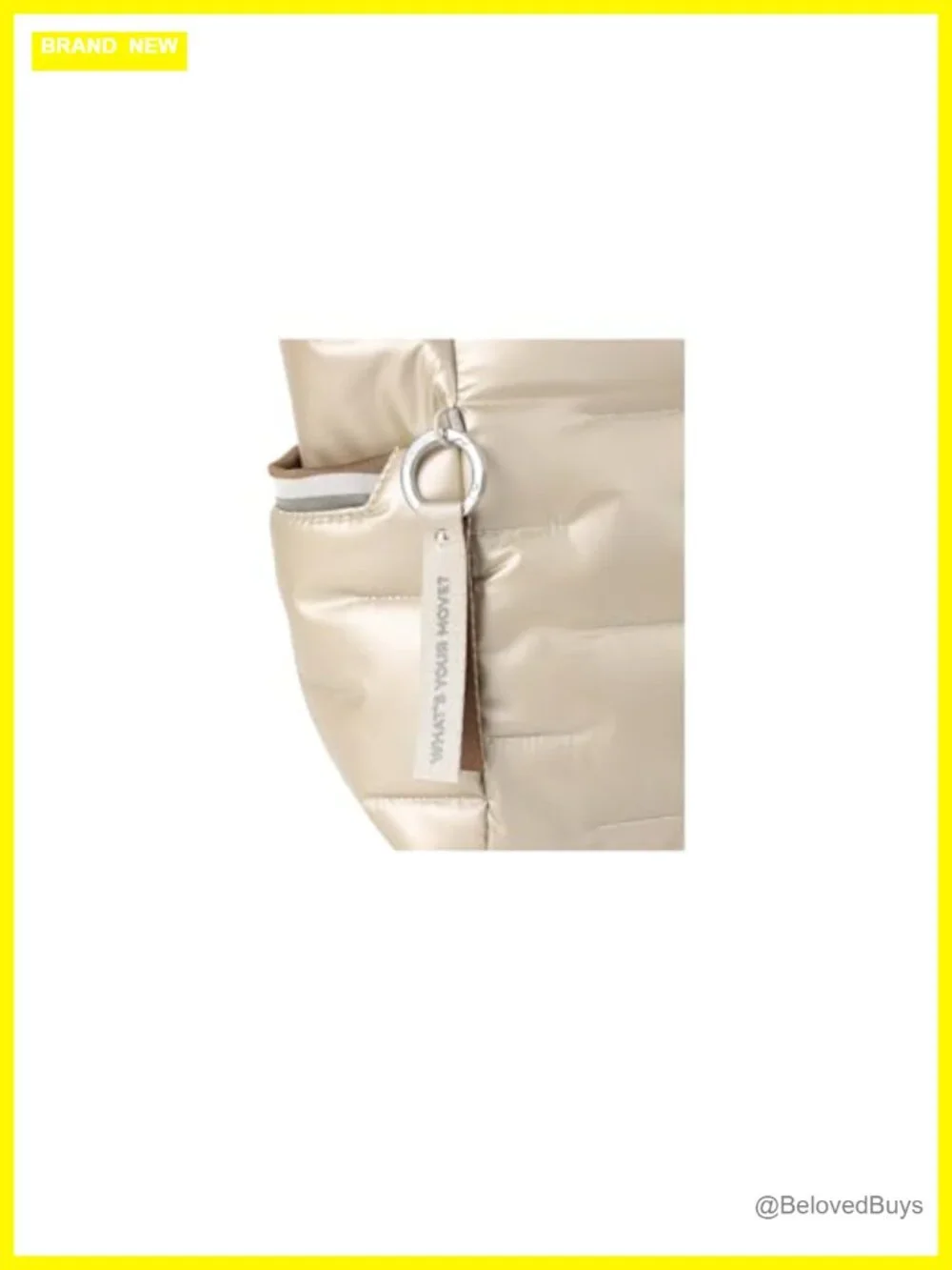 Lightweight Water-Repellent Tote Bag with Multiple Pockets, Adjustable Straps